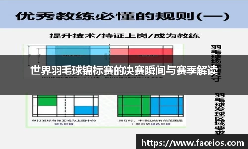 世界羽毛球锦标赛的决赛瞬间与赛季解读